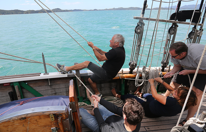 Sail on the R Tucker Thompson, Bay of Islands, NZ